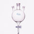 Three-necked round-bottom flask with bottom outlet and PTFE stopcock, capacity 250 to 5.000 ml Laborxing