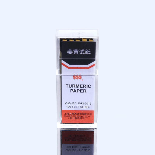 Papel de prueba de cúrcuma, 100 unidades/paquete Laborxing