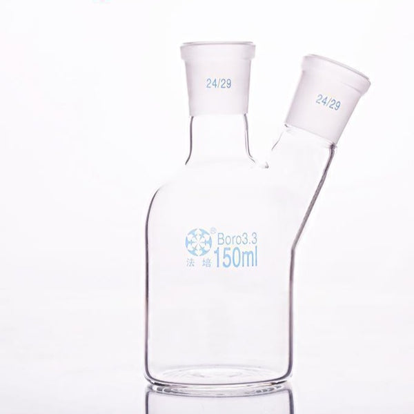 Double-necked  cylindrical bottle, capacity 250 to 5.000 ml Laborxing
