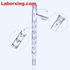 Columna Vigreux con tubo lateral y junta, longitud 200 mm a 600 mm Laborxing