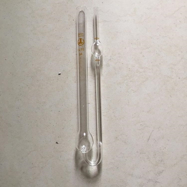 Viscosímetro según según Ostwald, diámetro capilar de 0.4 a 1.0 mm Laborxing