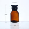 Wide mouth bottle, brown glass, ungraduated, 30 ml to 1.000 ml Laborxing