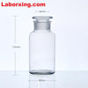 Wide mouth bottle, clear glass, ungraduated, 30 ml to 1.000 ml Laborxing