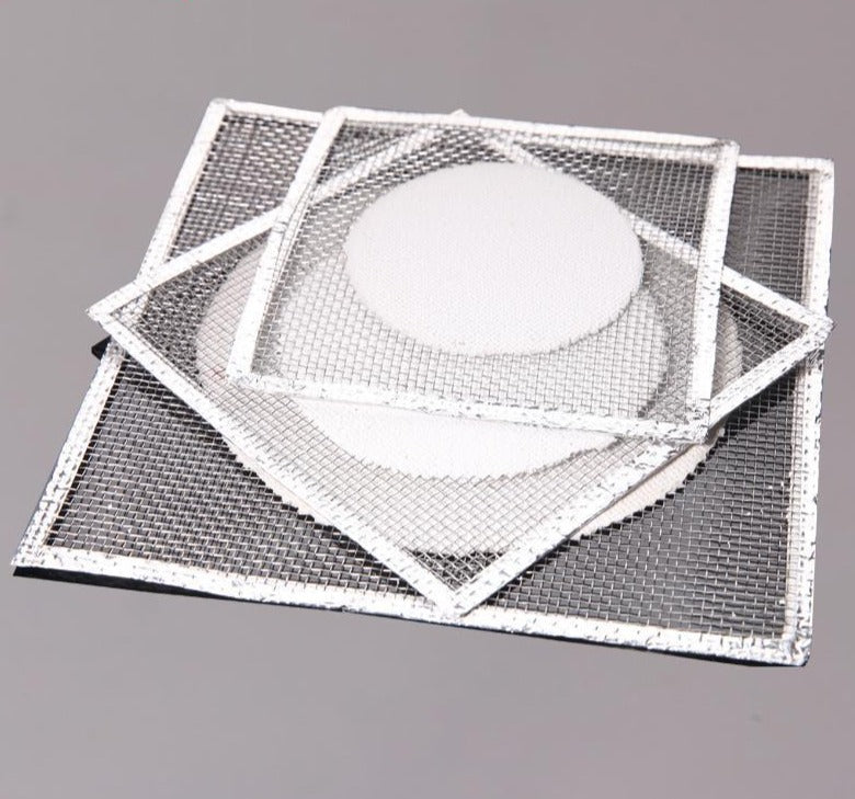 Wire gauze mats pads, size 12.5 x 12.5 to 30 x 30 cm