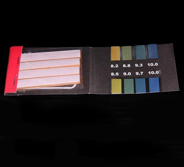 pH indicator papers, measuring range 8.2 to 10.0 Laborxing