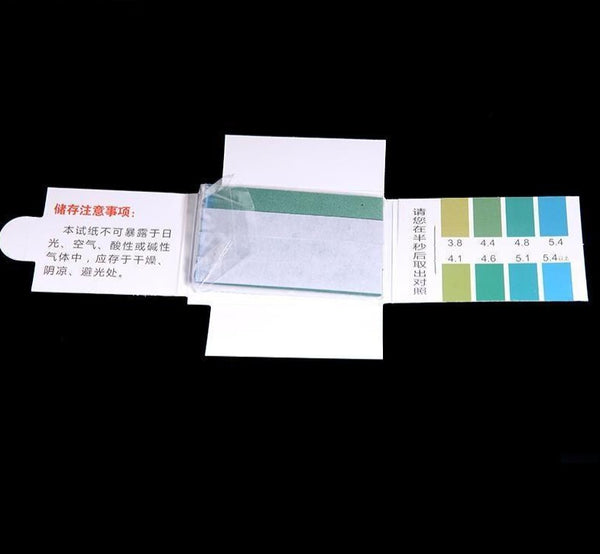 pH indicator papers, measuring range 3.8 to 5.4 Laborxing